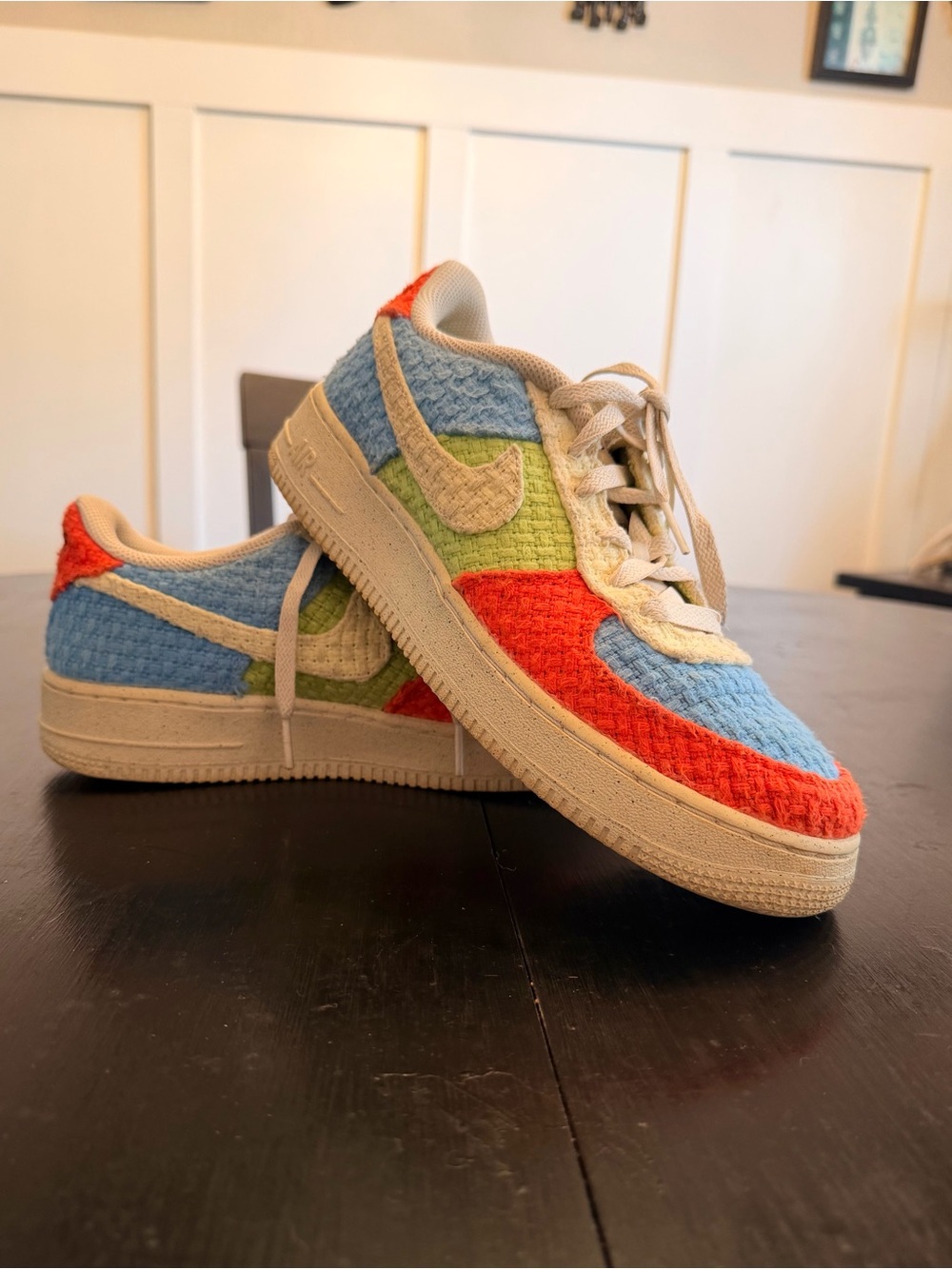 Nike Air Force 1 Low Hemp Multi-Color Size 8.5 (7Y) k01